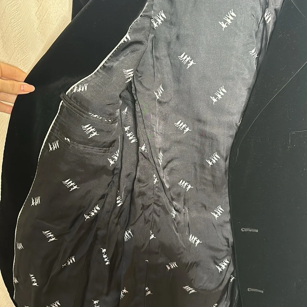 🆕🕺THEORY BEATLES LIMITED EDITION Velvet Jacket 2008 APPLE CORP 42R